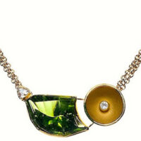 necklace-peridot-diamond-18k
